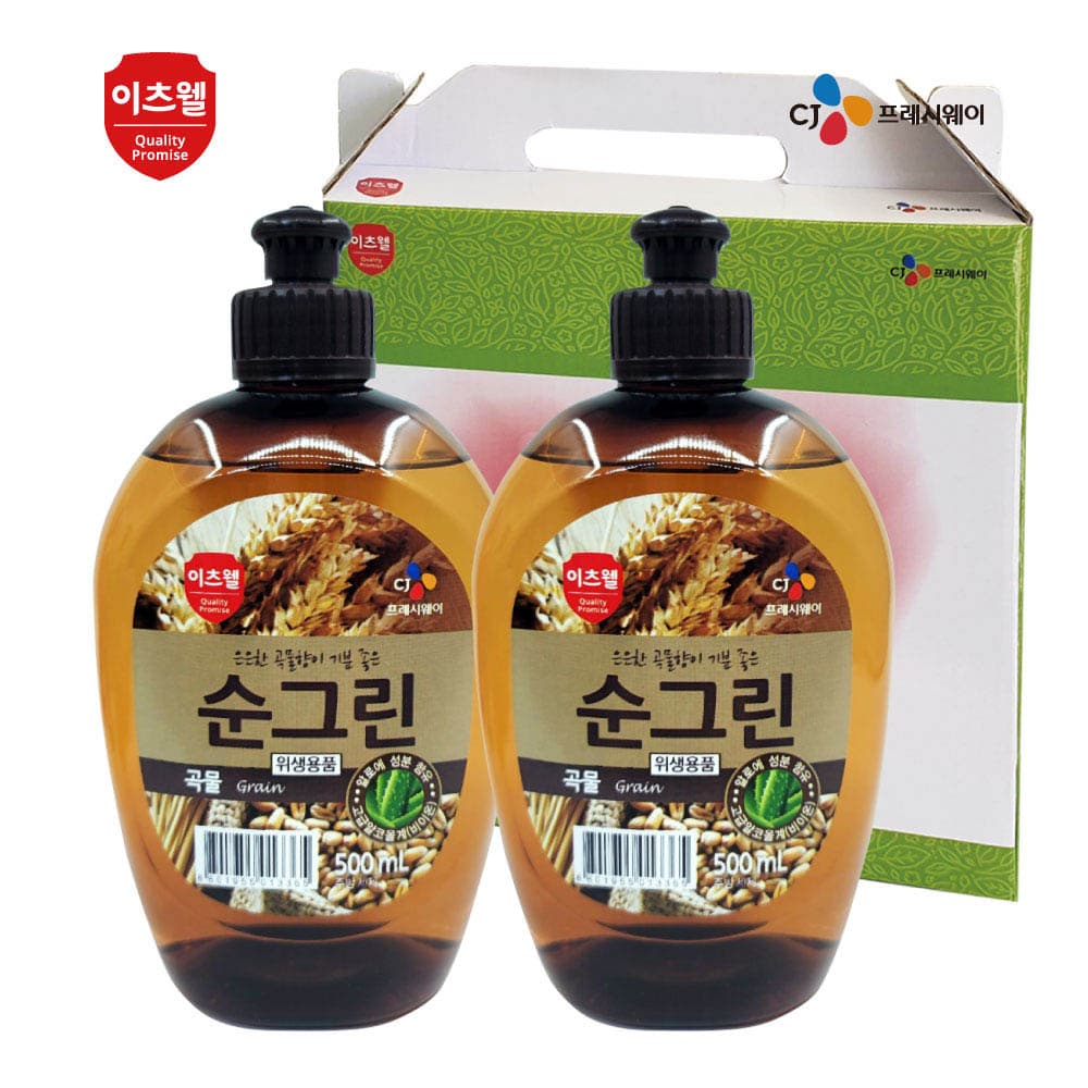 CJ순그린 곡물2종세트500ml(캡형) 00388