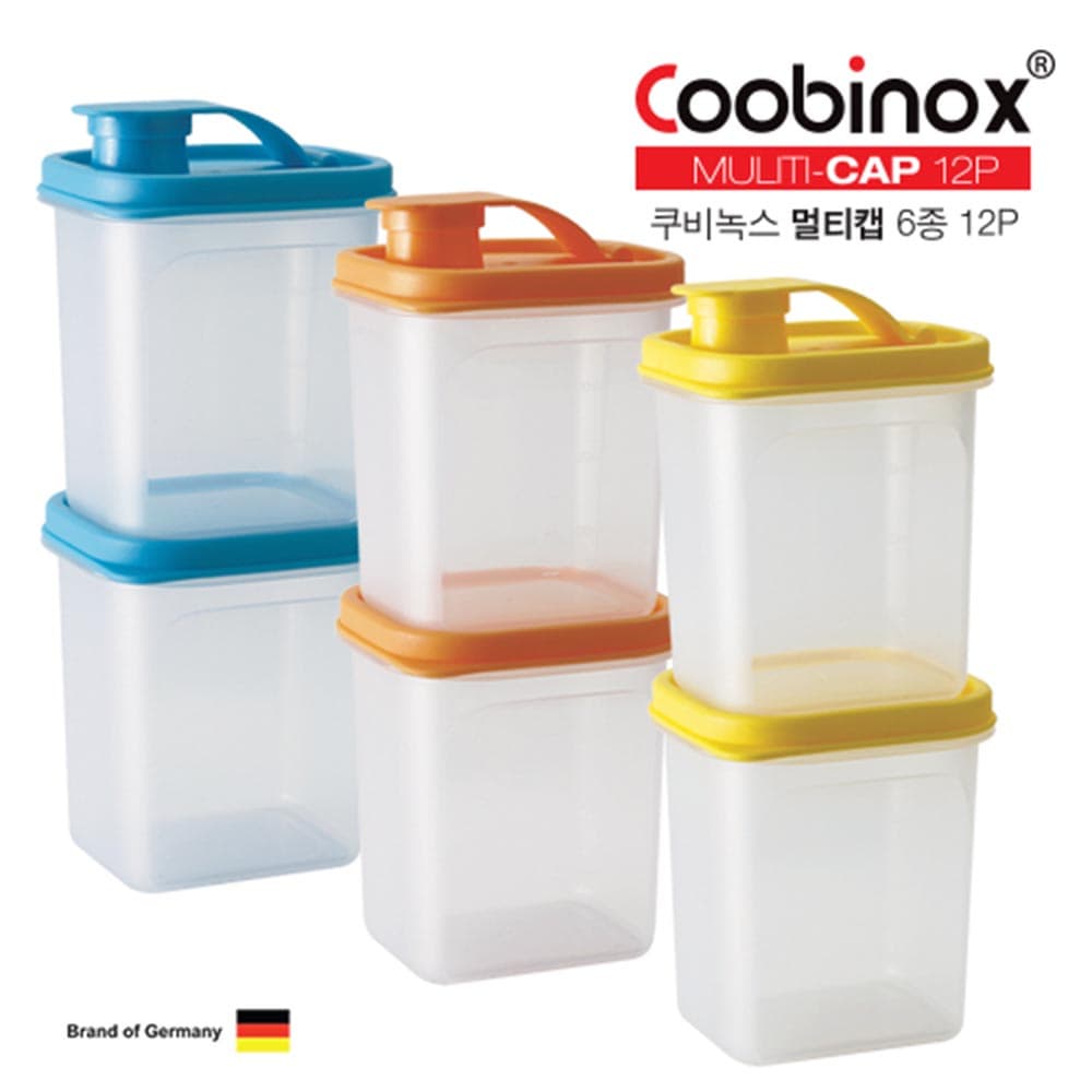 쿠비녹스 멀티캡 6종 12p 포켓용기 CO-04-21