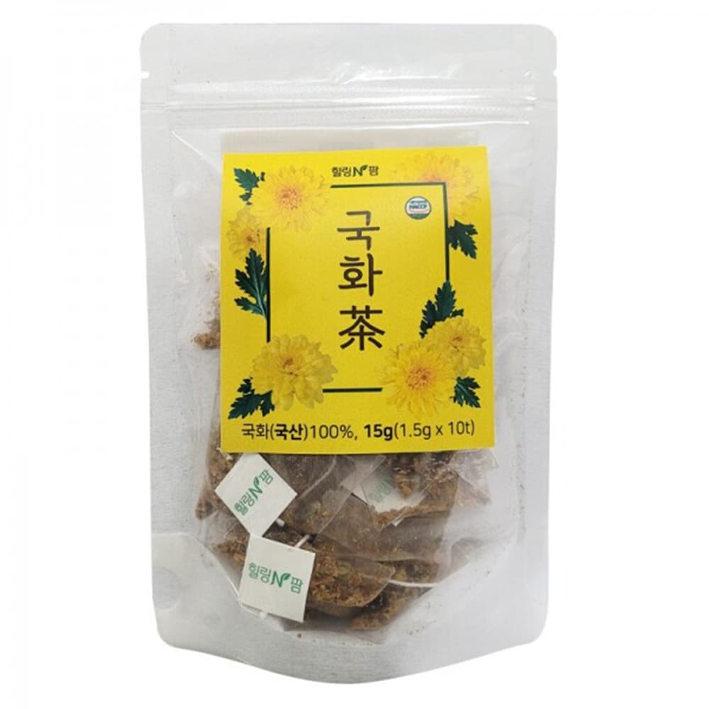 힐링앤팜 국화차 1.5gx10t
