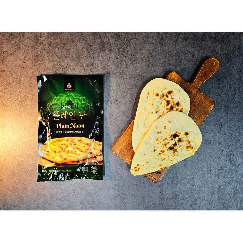 베나레스 플레인 난 180g(90g 2개입)