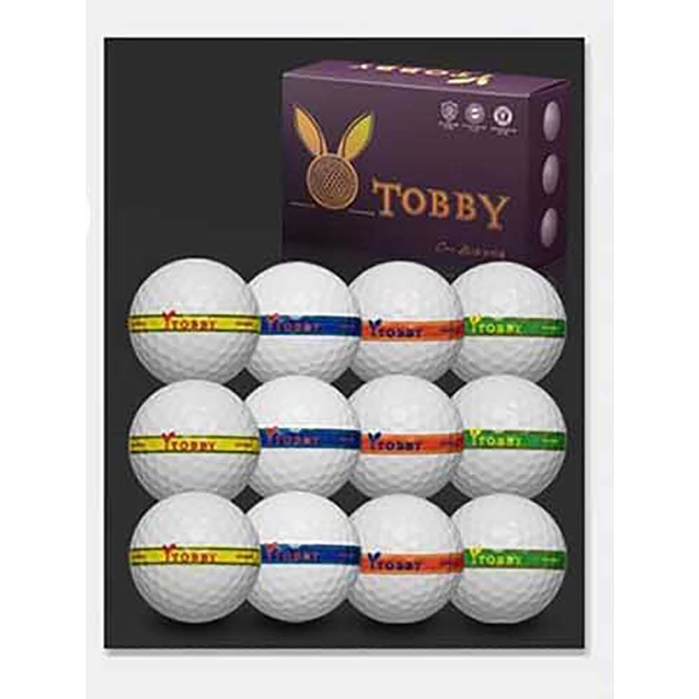 TOBBY (토비) 저압축 골프공12구 1더즌