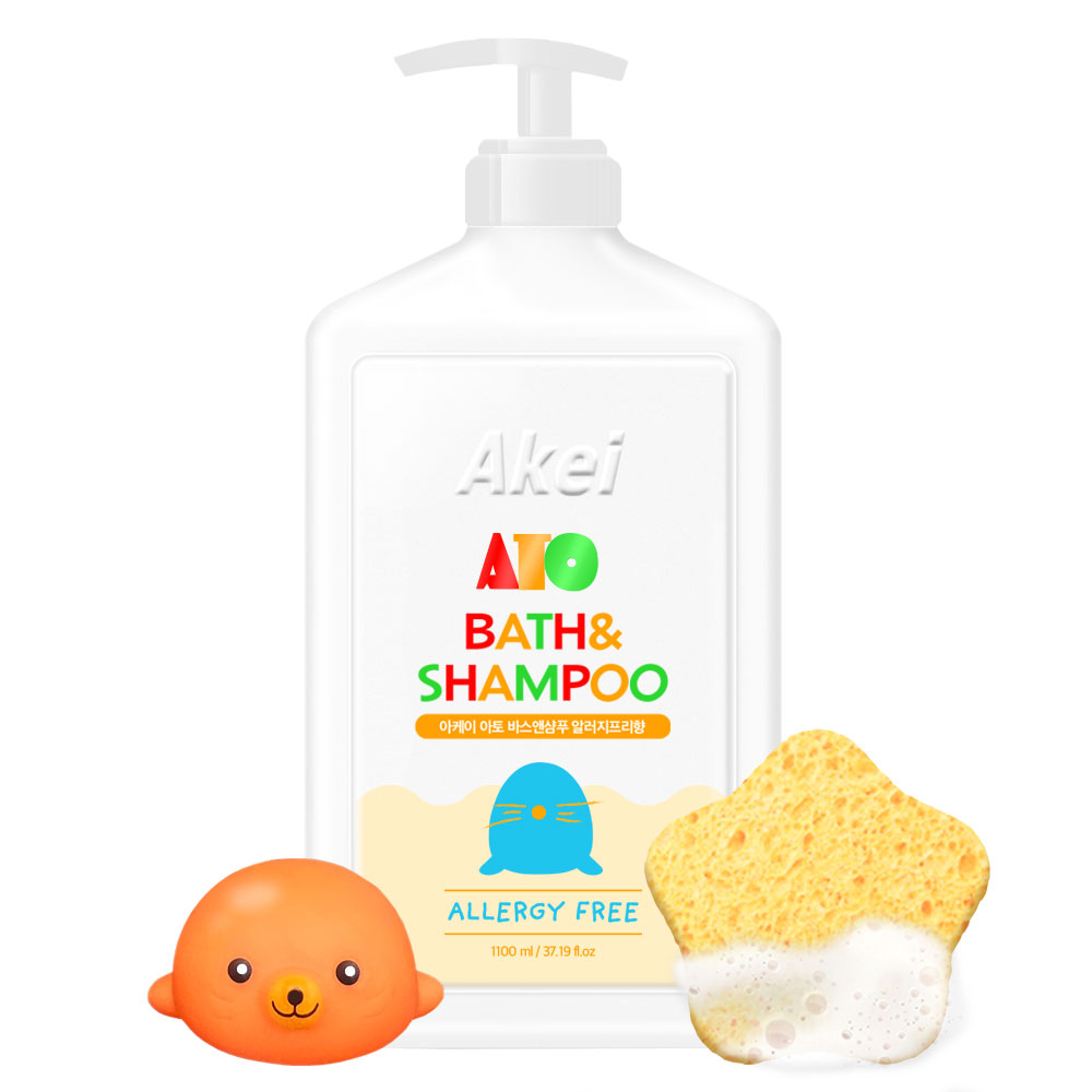 아케이 아토 바스앤샴푸 알러지프리향 1100ml 상세이미지