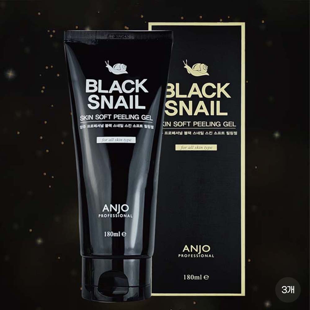 앙쥬 블랙 스네일 각질싹 필링젤 180ml 3개 + 사은품 상세이미지
