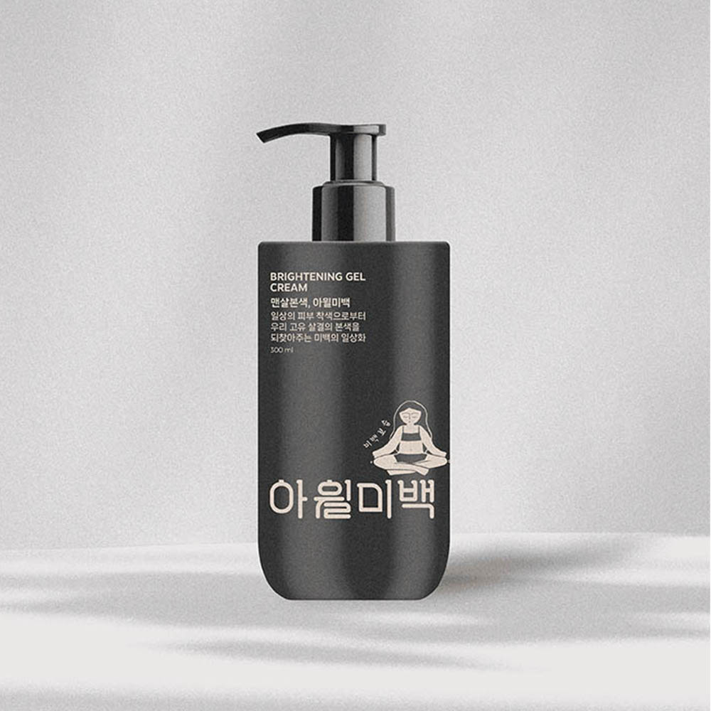 아윌미백 브라이트닝 젤 크림 300ml (미백보습) 상세이미지