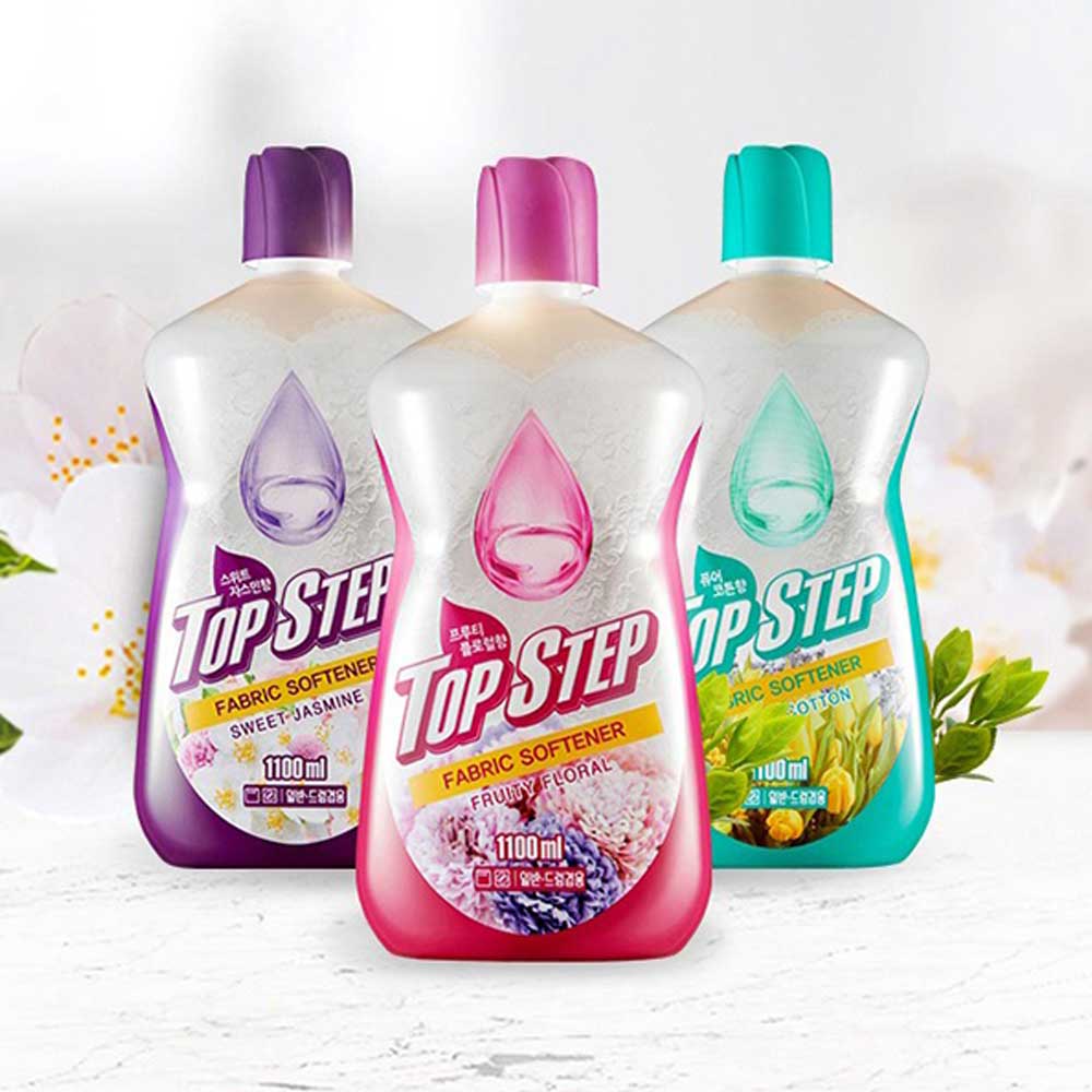 탑스텝 섬유유연제 1100mL (3가지 中 택1) 상세이미지