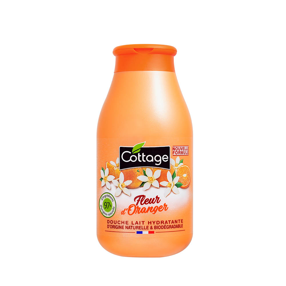 프랑스 코티지 오렌지 블라썸 모이스처 모이스처라이징 샤워밀크 250ml 상세이미지