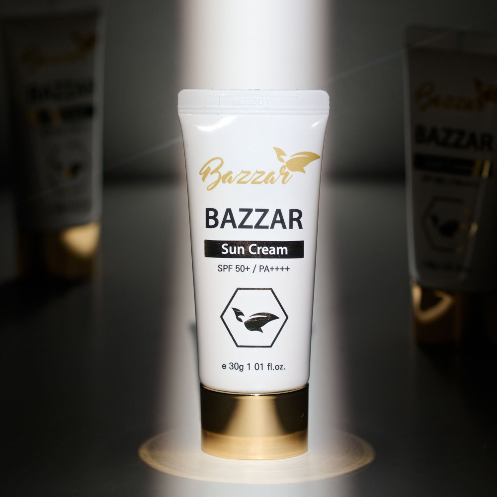 피부자극완화 바자르 프리미엄 선크림 SPF50+ 1개 상세이미지